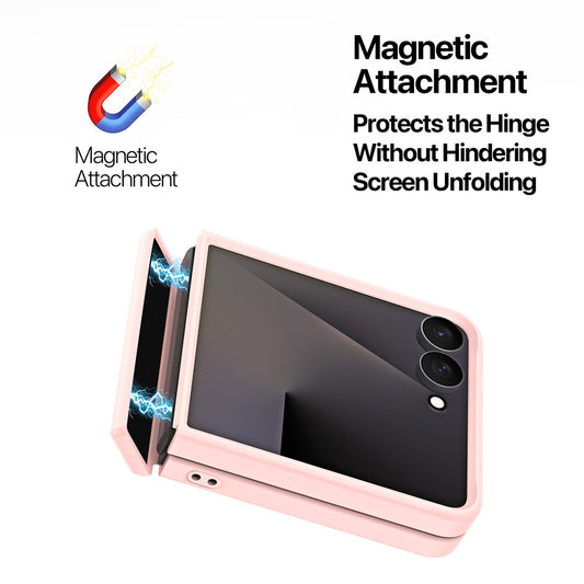 MagSafe-hoesje voor Samsung Galaxy Z Flip8 F776, DUX DUCIS, Yind, Zwart