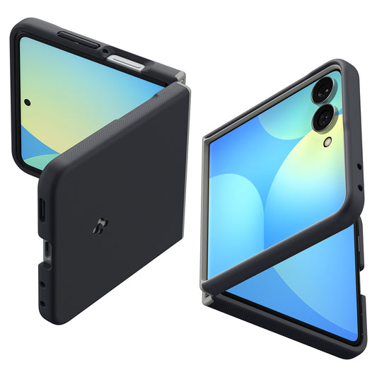 MagSafe-hoesje voor Samsung Galaxy Z Flip8 F776, Spigen, Caseology Nano Pop, Zwart ACS11523