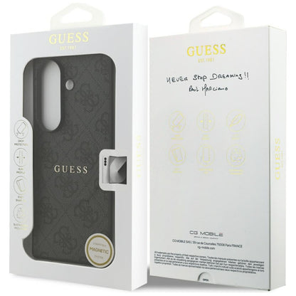 MagSafe hoesje voor Samsung Galaxy Z Fold7 F966, Guess, 4G Classic, Zwart