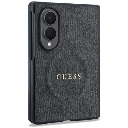 MagSafe-hoes voor Samsung Galaxy Z Fold8 F971, Guess, 4G Leather Classic, Zwart