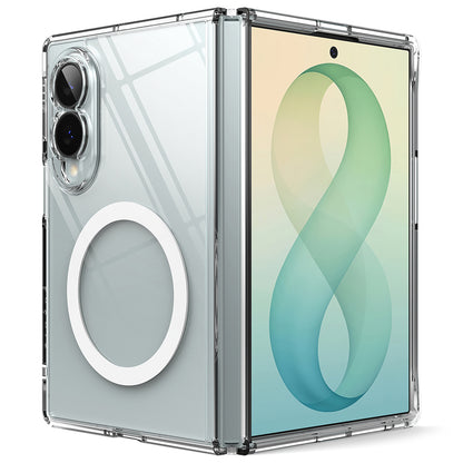 MagSafe-hoesje voor Samsung Galaxy Z Fold8 F971, Ringke, Fusion, transparant