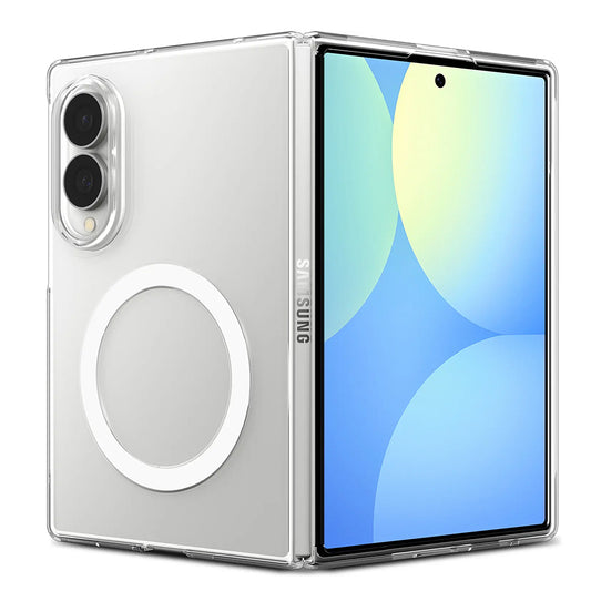 MagSafe-hoes voor Samsung Galaxy Z Fold8 F971, Spigen, Air Skin, Transparant Wit ACS11952