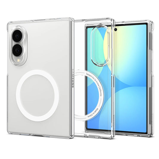 MagSafe-hoes voor Samsung Galaxy Z Fold8 F971, Spigen, Air Skin, Transparant Wit ACS11952