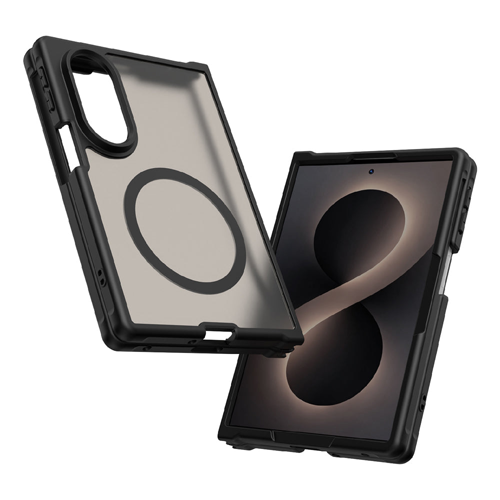 MagSafe-hoes voor Samsung Galaxy Z Fold8 F971, Techsuit, HaloFrost II, Zwart