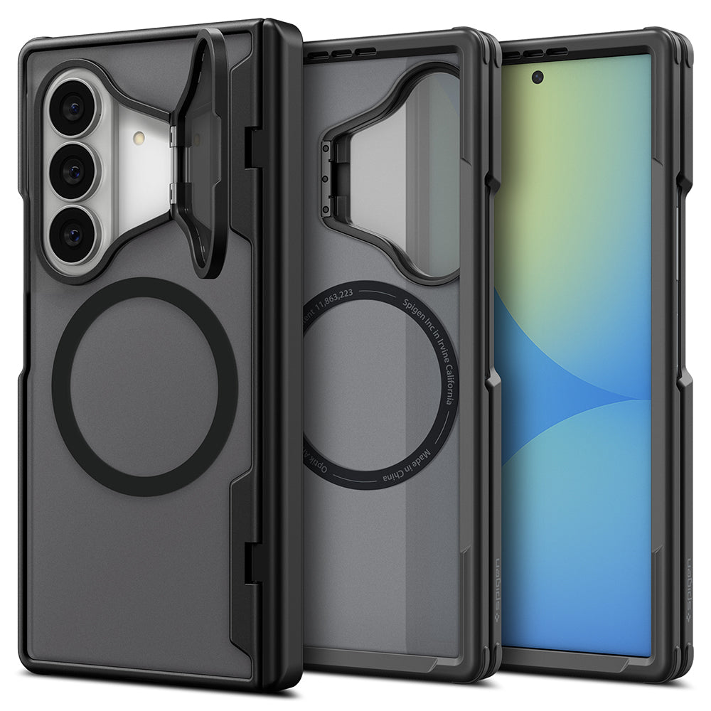 MagSafe-hoesje voor Samsung Galaxy Z Fold8 Ultra F976, Spigen, Optik Armor Pro, Zwart ACS11500
