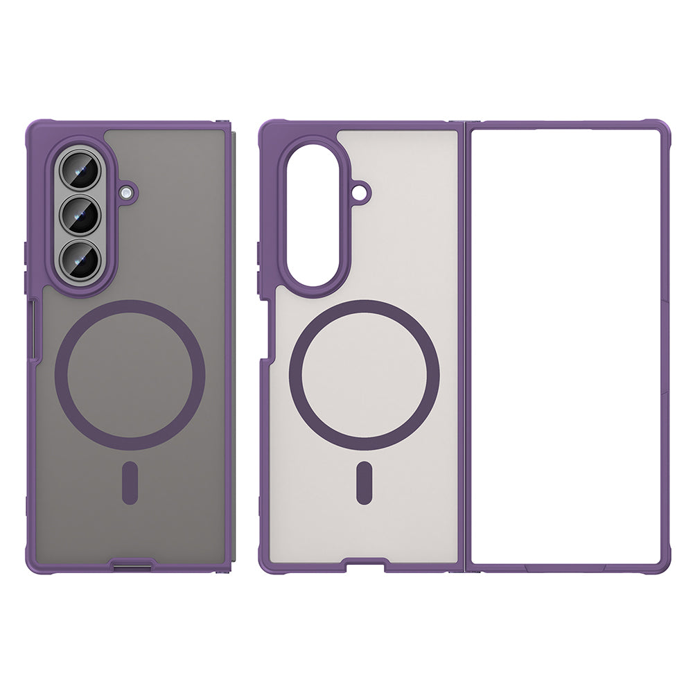 MagSafe-hoesje voor Samsung Galaxy Z Fold8 Ultra F976, Techsuit, HaloFrost II, Paars