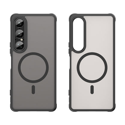 MagSafe-hoes voor Sony Xperia 1 VII, Techsuit, HaloFrost II, Zwart