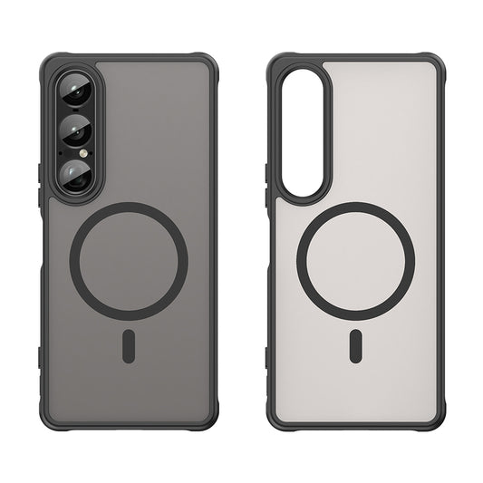 MagSafe-hoes voor Sony Xperia 1 VII, Techsuit, HaloFrost II, Zwart