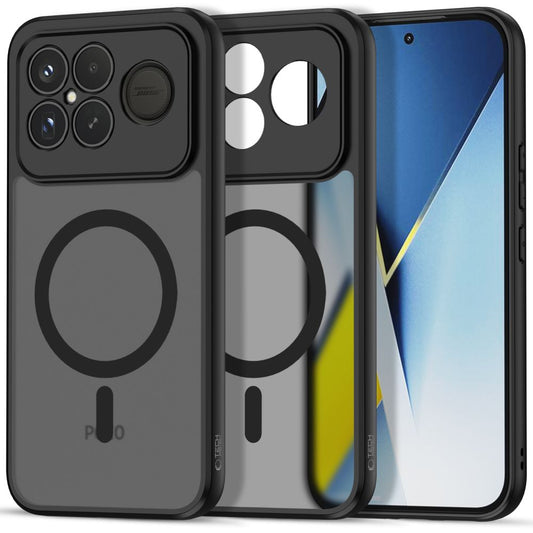 MagSafe hoes voor Xiaomi Poco F8 Ultra, Tech-Protect, Magmat, Zwart