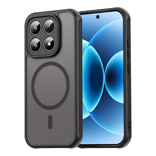 MagSafe hoesje voor Xiaomi 17, Techsuit, HaloFrost II, Zwart