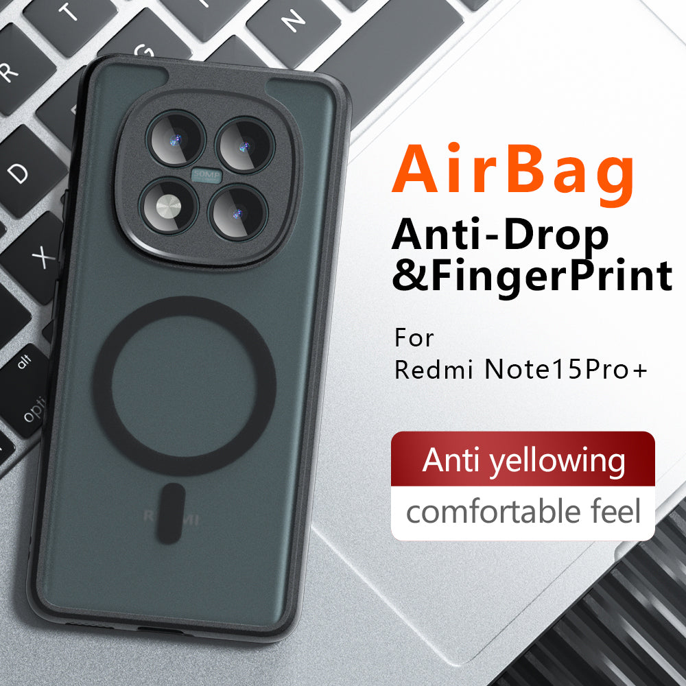 MagSafe hoes voor Xiaomi 17, Techsuit, PureFrost, Satijnzwart