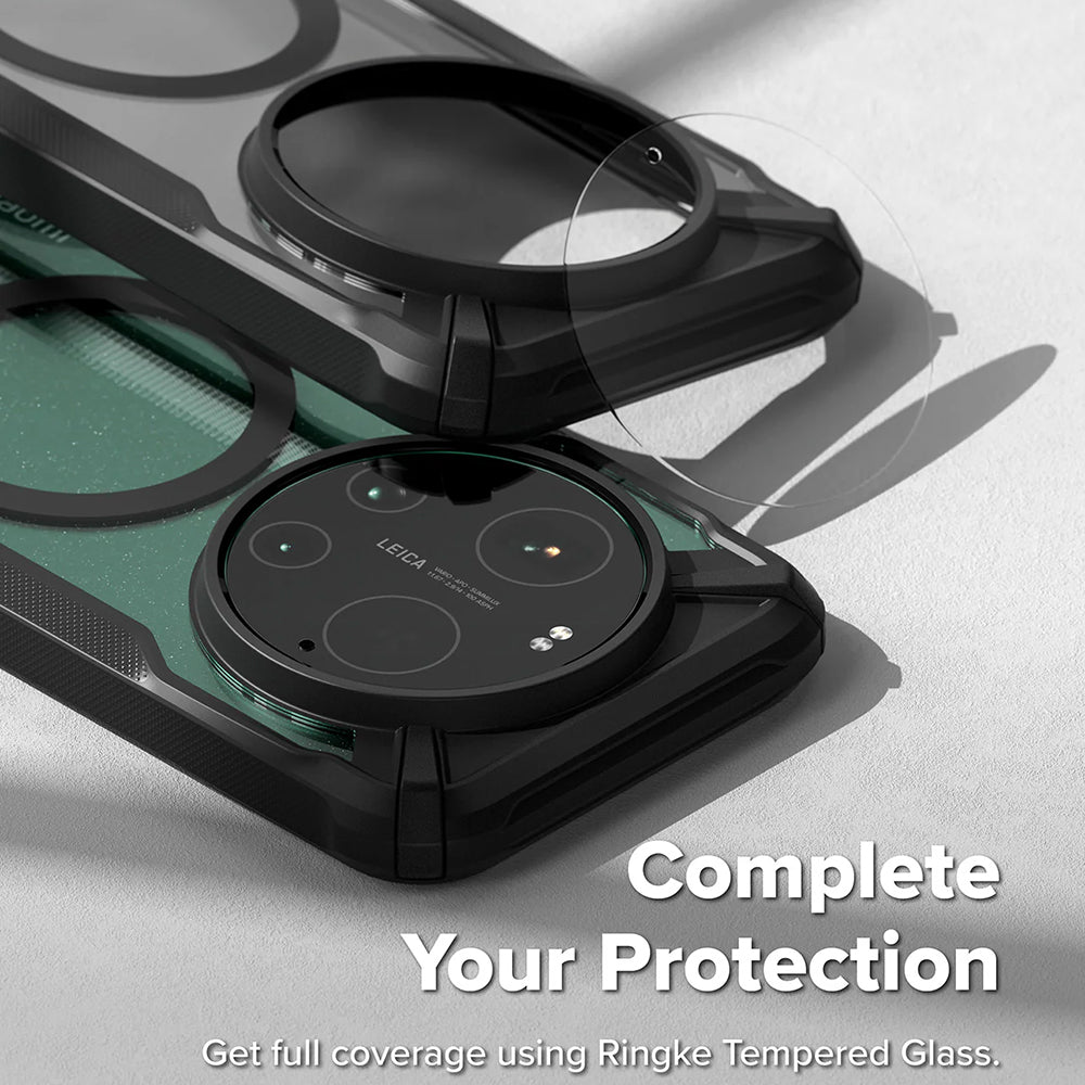 MagSafe-hoesje voor Xiaomi 17 Ultra, Ringke, Fusion X, Zwart