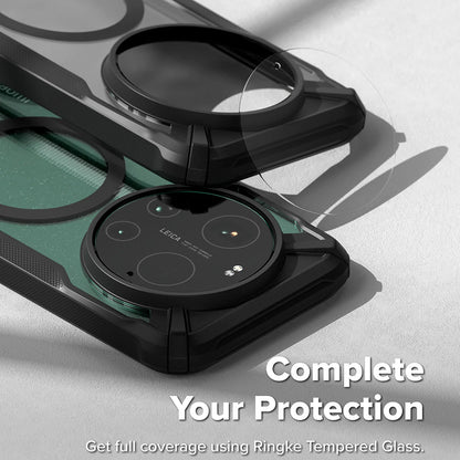 MagSafe-hoesje voor Xiaomi 17 Ultra, Ringke, Fusion X, Zwart