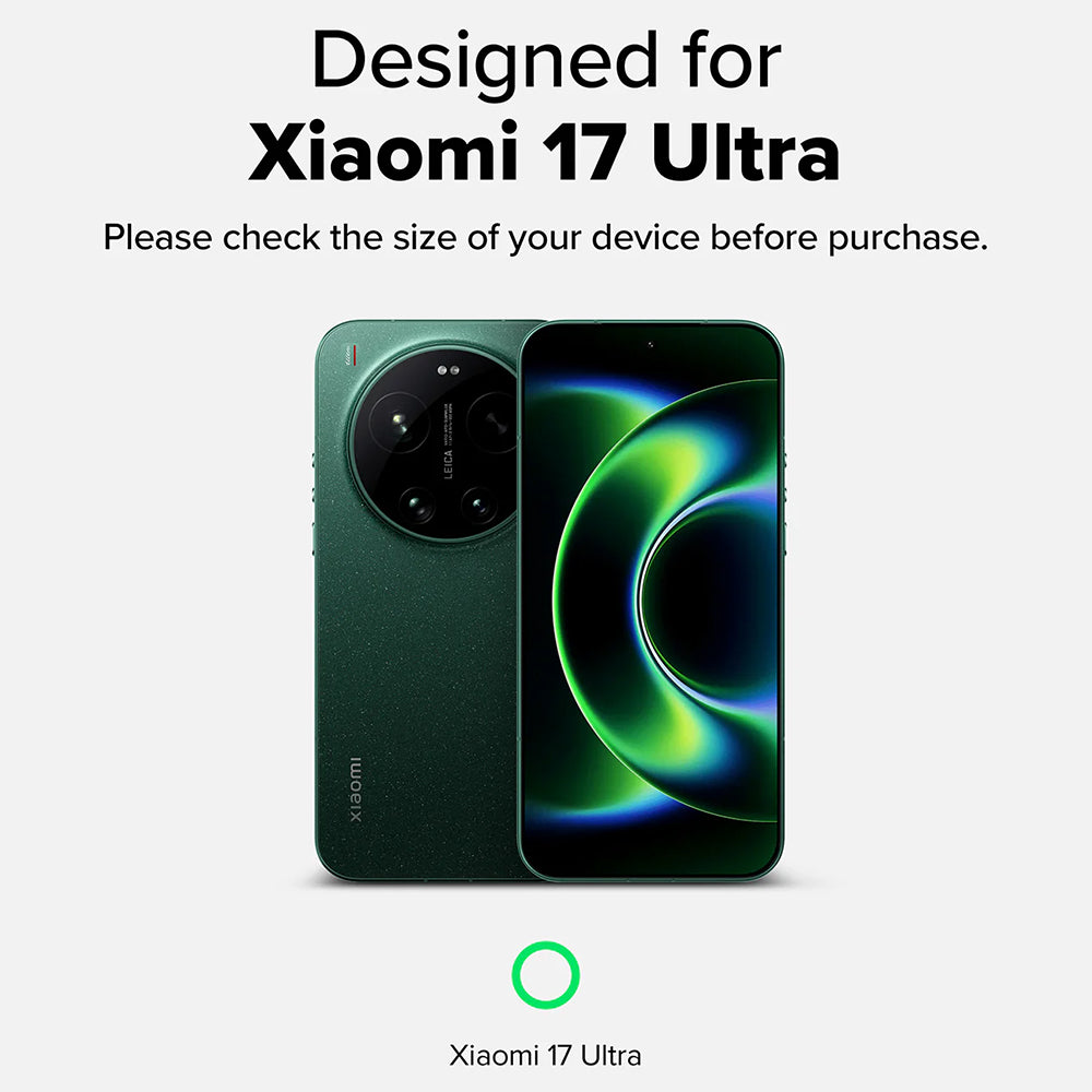 MagSafe-hoesje voor Xiaomi 17 Ultra, Ringke, Fusion X, Zwart