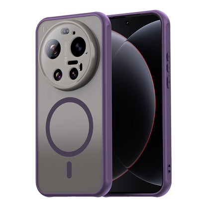 MagSafe hoes voor Xiaomi 17 Ultra, Techsuit, HaloFrost II, Paars