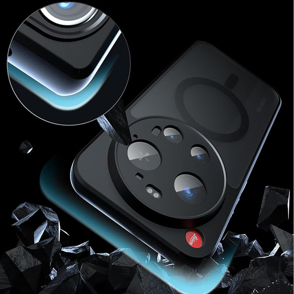 MagSafe Case for Xiaomi 17 Ultra, Techsuit, PureFrost, Satin Black