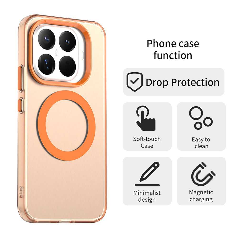 MagSafe-hoesje voor Xiaomi 17T Pro, Techsuit, CandyCase, Oranje