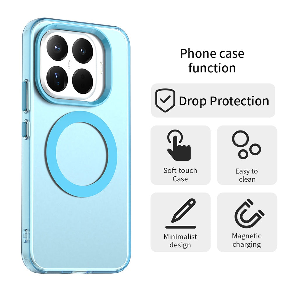 MagSafe-hoesje voor Xiaomi 17T, Techsuit, CandyCase, Blauw