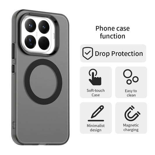 MagSafe-hoesje voor Xiaomi 17T, Techsuit, CandyCase, Zwart