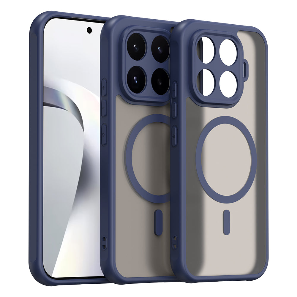 MagSafe-hoes voor Xiaomi 17T, Techsuit, HaloFrost II, Marineblauw