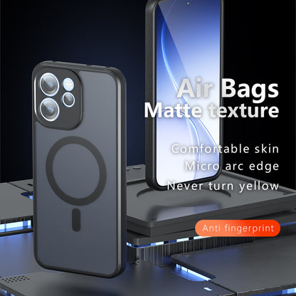 MagSafe-hoes voor Xiaomi 17T, Techsuit, PureFrost, Zwart Satijn
