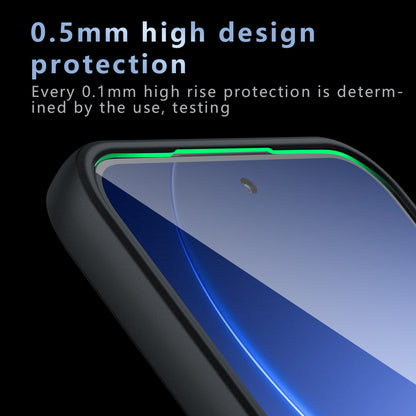 MagSafe-hoes voor Xiaomi 17T, Techsuit, PureFrost, Zwart Satijn