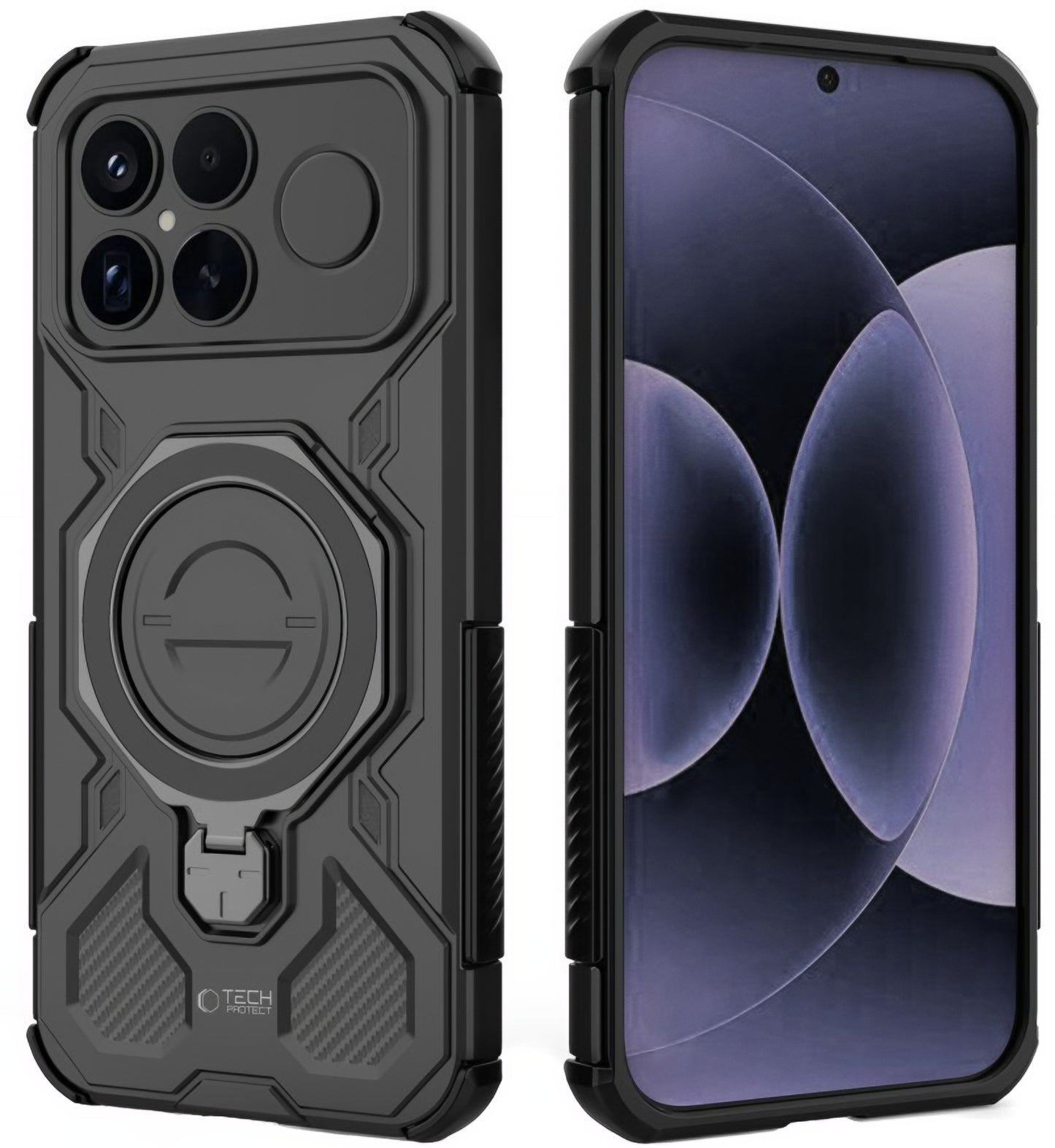 MagSafe Case for Xiaomi Poco F8 Ultra, Tech-Protect, TacticStand, Matte Black