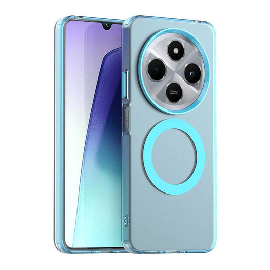 MagSafe-hoesje voor Xiaomi Poco C75 / Redmi 14C, Techsuit, CandyCase, Blauw