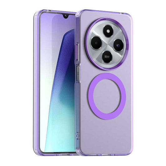 MagSafe-hoesje voor Xiaomi Poco C75 / Redmi 14C, Techsuit, CandyCase, Paars