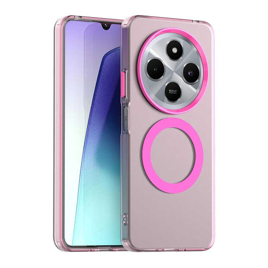 MagSafe-hoesje voor Xiaomi Poco C75 / Redmi 14C, Techsuit, CandyCase, Roze