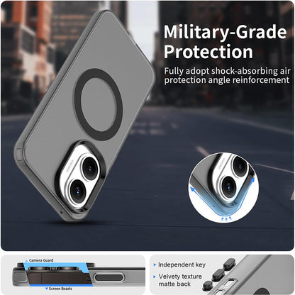 MagSafe-hoesje voor Xiaomi Poco F7, Techsuit, CandyCase, Zwart