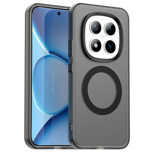 MagSafe hoesje voor Xiaomi Poco M8 Pro / Redmi Note 15 Pro+ 5G, Techsuit, CandyCase, Zwart