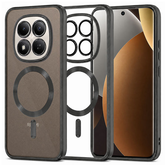 MagSafe-hoesje voor Xiaomi Poco M8 Pro / Redmi Note 15 Pro+ 5G, Techsuit, Luxury Crystal, Zwart