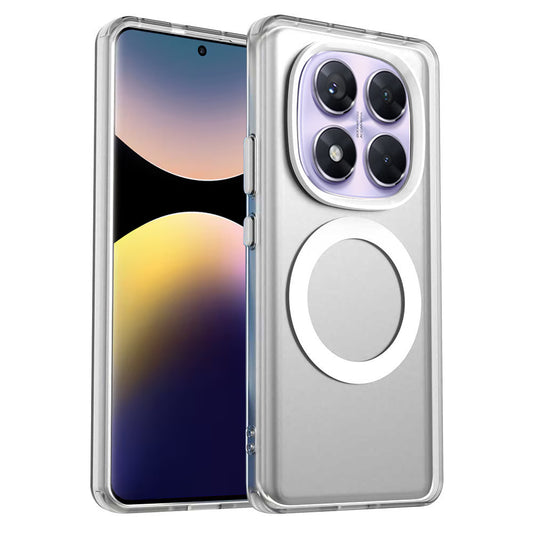 MagSafe-hoesje voor Xiaomi Poco X7 / Redmi Note 14 Pro 5G, Techsuit, CandyCase, Wit