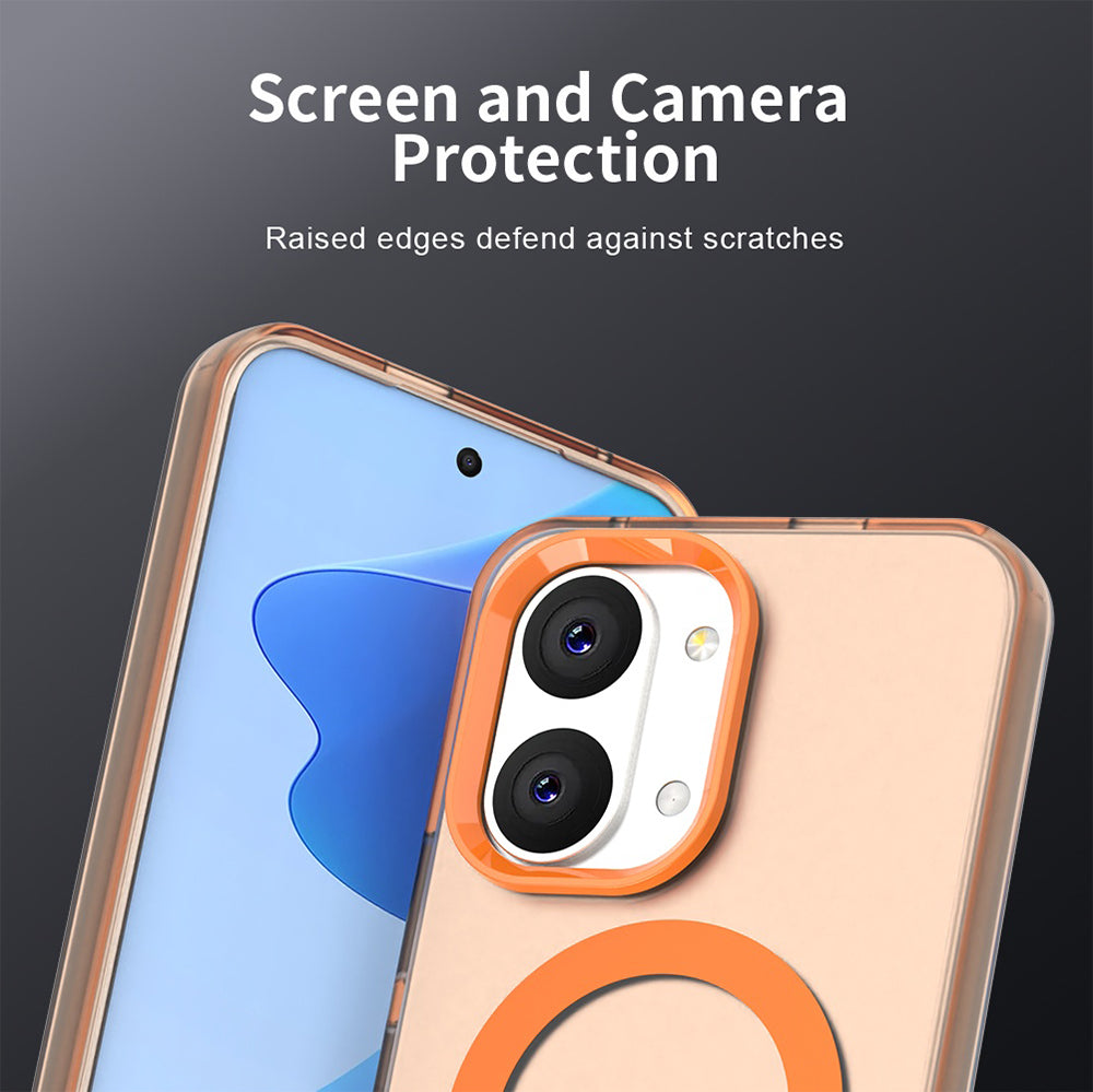 MagSafe-hoesje voor Xiaomi Poco X8 Pro Max, Techsuit, CandyCase, Oranje
