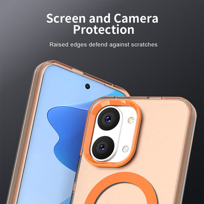 MagSafe-hoesje voor Xiaomi Poco X8 Pro Max, Techsuit, CandyCase, Oranje
