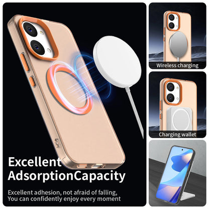 MagSafe-hoesje voor Xiaomi Poco X8 Pro Max, Techsuit, CandyCase, Oranje