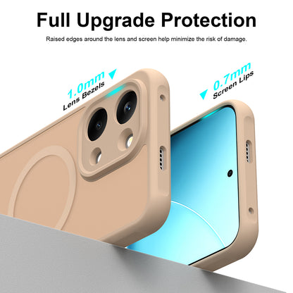 MagSafe-hoes voor Xiaomi Poco X8 Pro Max, Techsuit, HaloFrost II, Goud