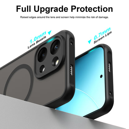 MagSafe-hoes voor Xiaomi Poco X8 Pro Max, Techsuit, HaloFrost II, Zwart