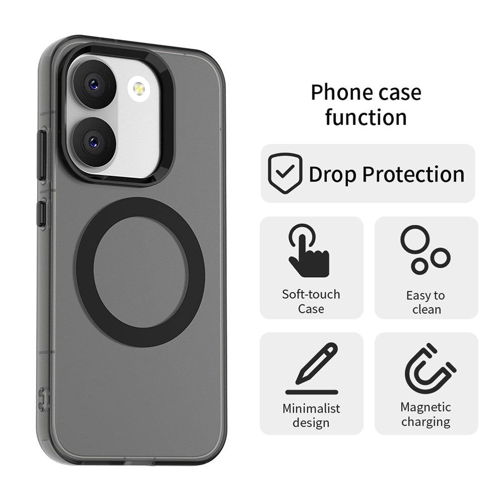 MagSafe-hoes voor Xiaomi Poco X8 Pro, Techsuit, CandyCase, Zwart