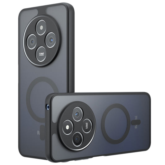 MagSafe-hoes voor Xiaomi Redmi 14C, Techsuit, PureFrost, Zwart