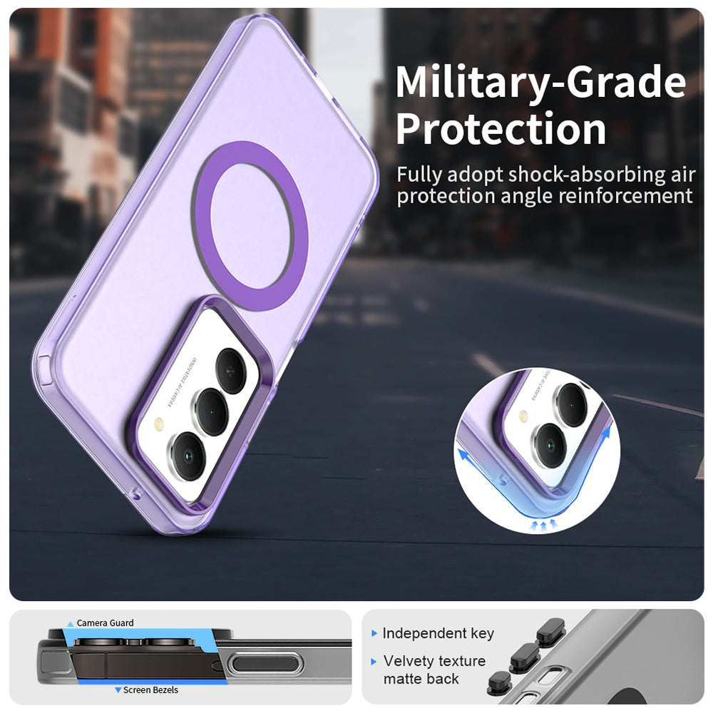 MagSafe hoesje voor Xiaomi Redmi 15 5G / 15 4G, Techsuit, CandyCase, Paars