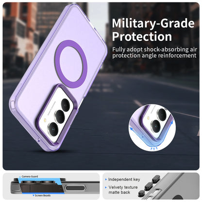 MagSafe hoesje voor Xiaomi Redmi 15 5G / 15 4G, Techsuit, CandyCase, Paars