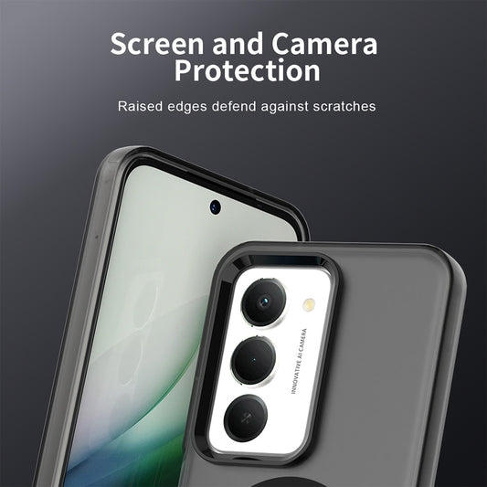 MagSafe hoesje voor Xiaomi Redmi 15 5G / 15 4G, Techsuit, CandyCase, Zwart