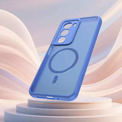 MagSafe hoesje voor Xiaomi Redmi 15 5G / 15 4G, Techsuit, HaloFrost II, Blauw