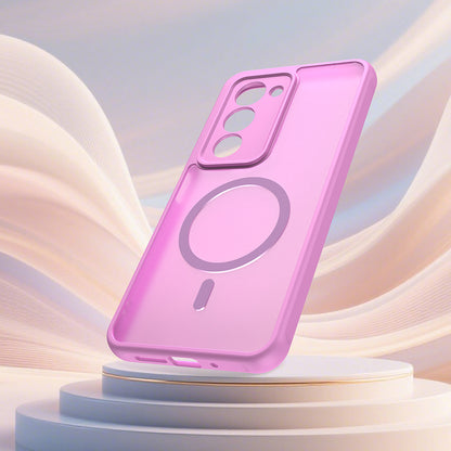 MagSafe hoesje voor Xiaomi Redmi 15 5G / 15 4G, Techsuit, HaloFrost II, Roze