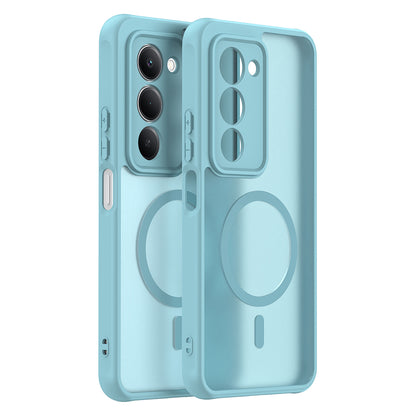 MagSafe hoesje voor Xiaomi Redmi 15 5G / 15 4G, Techsuit, HaloFrost II, Lichtgroen