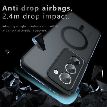 MagSafe hoes voor Xiaomi Redmi 15 5G / 15 4G, Techsuit, PureFrost, Satijnzwart