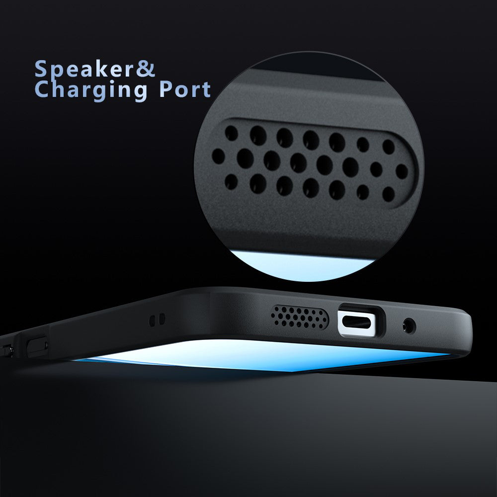 MagSafe hoes voor Xiaomi Redmi 15 5G / 15 4G, Techsuit, PureFrost, Satijnzwart