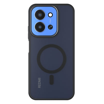 MagSafe hoes voor Xiaomi Redmi 15C 5G / 15C 4G, Techsuit, PureFrost, Satijnzwart